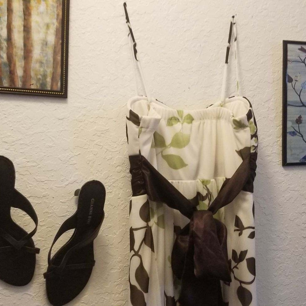 Summer dress with shoes